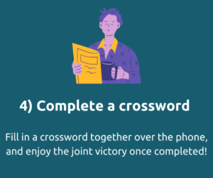 Complete a crossword