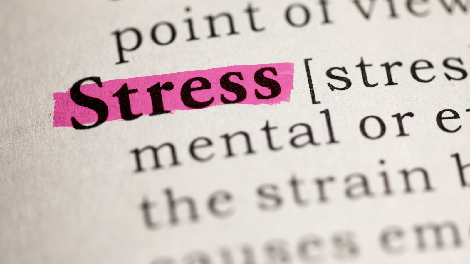 How stress affects health and longevity