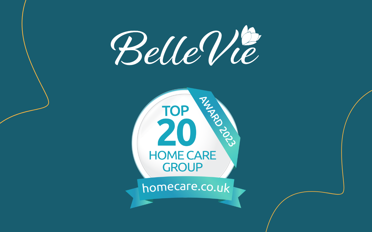 BelleVie wins Top 20 Home Care Group Award 2023